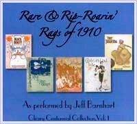 JEFF BARNHART - Rare & Rip-Roarin' Rags of 1910 cover 