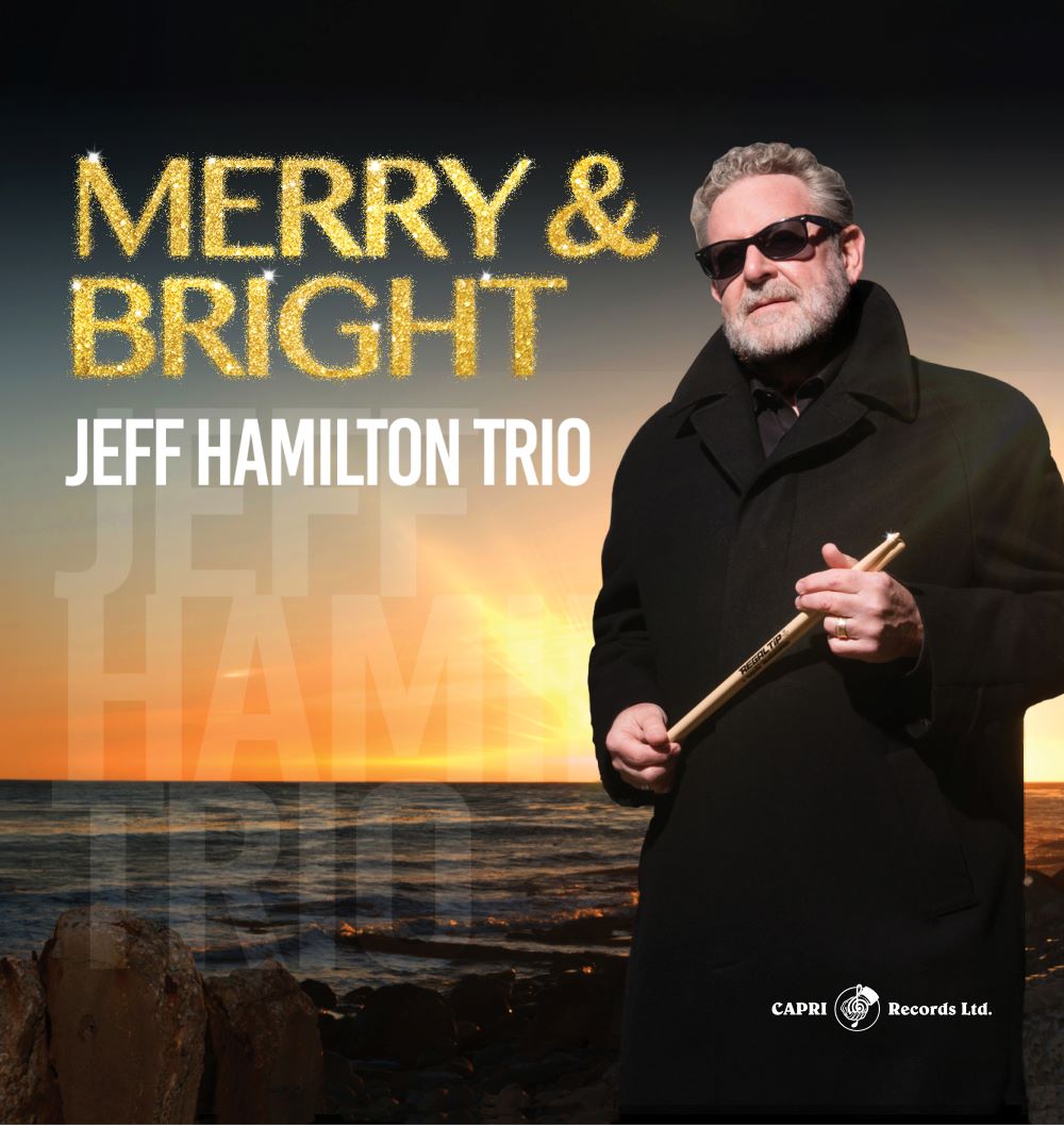 JEFF HAMILTON - Merry & Bright cover 