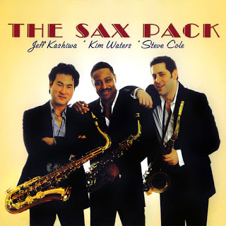 JEFF KASHIWA - Jeff Kashiwa, Kim Waters, Steve Cole : The Sax Pack cover 