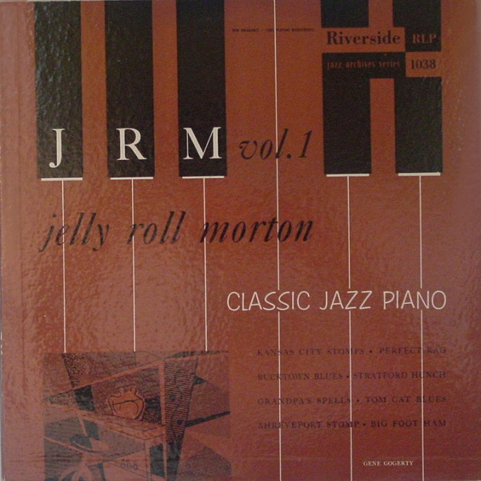 JELLY ROLL MORTON - Classic Jazz Piano   Volume One cover 
