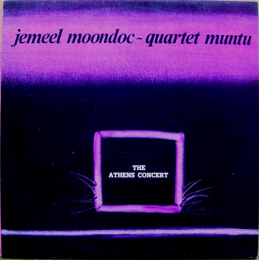 JEMEEL MOONDOC - The Athens Concert cover 