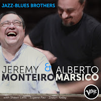 JEREMY MONTEIRO - Jeremy Monteiro & Alberto Marsico : Jazz-Blues Brothers (2021 edition) cover 