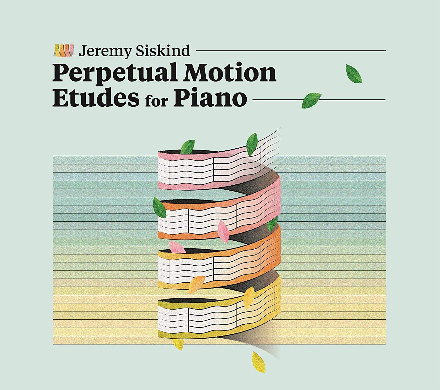 JEREMY SISKIND - Perpetual Motion Etudes For Piano cover 