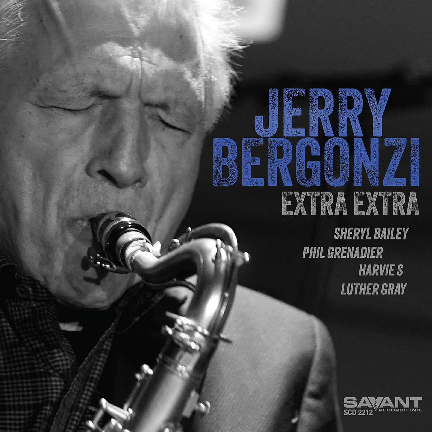 JERRY BERGONZI - Extra Extra cover 