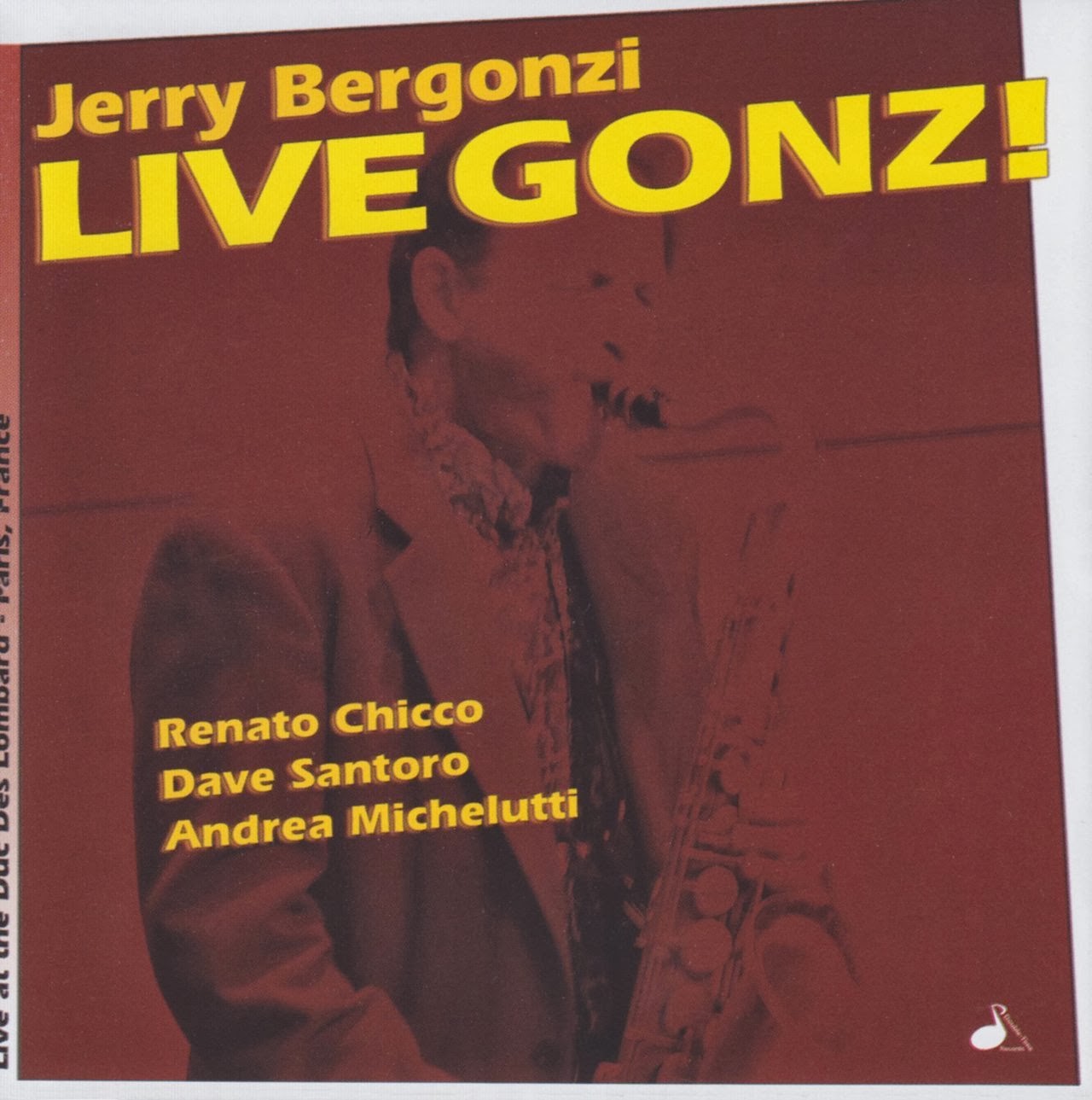 JERRY BERGONZI - Live Gonzi cover 