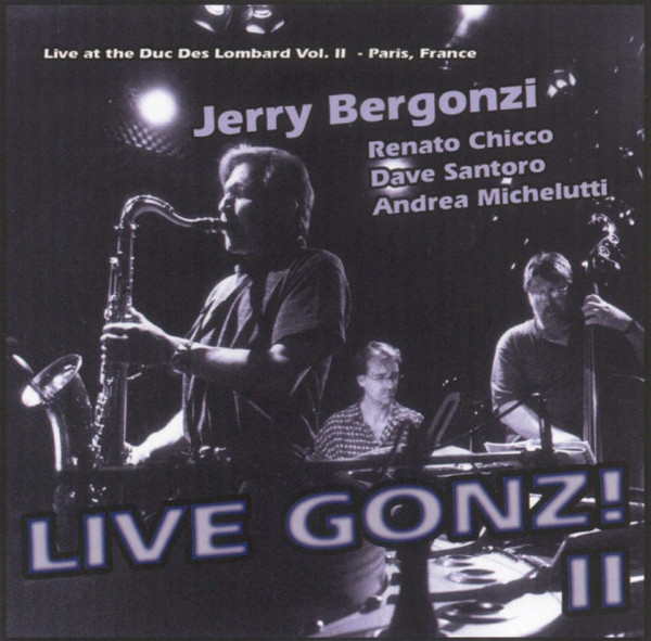 JERRY BERGONZI - Live Gonzi II cover 