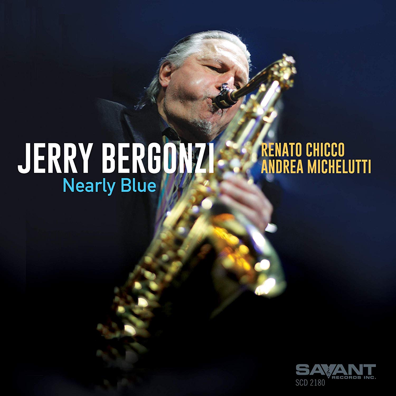JERRY BERGONZI - Nearly Blue cover 