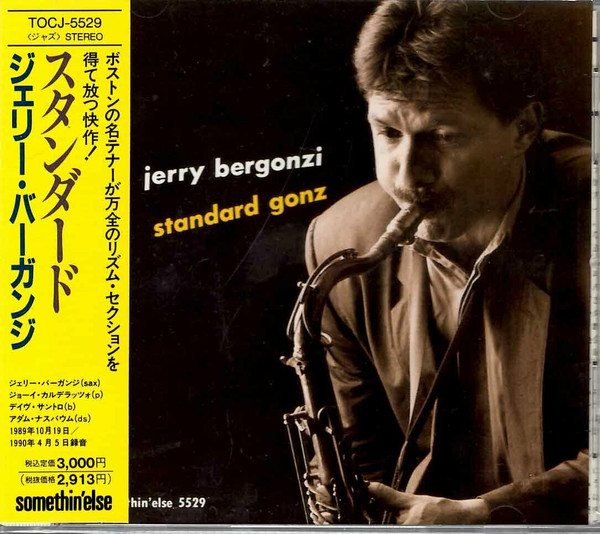 JERRY BERGONZI - Standard Gonz cover 