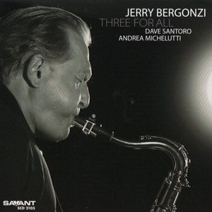 JERRY BERGONZI - Three for All cover 