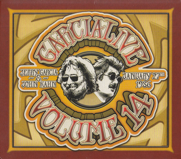 JERRY GARCIA - Jerry Garcia, John Kahn ‎: Garcialive Volume 14: The Ritz, New York, Ny January 27th, 1986 cover 