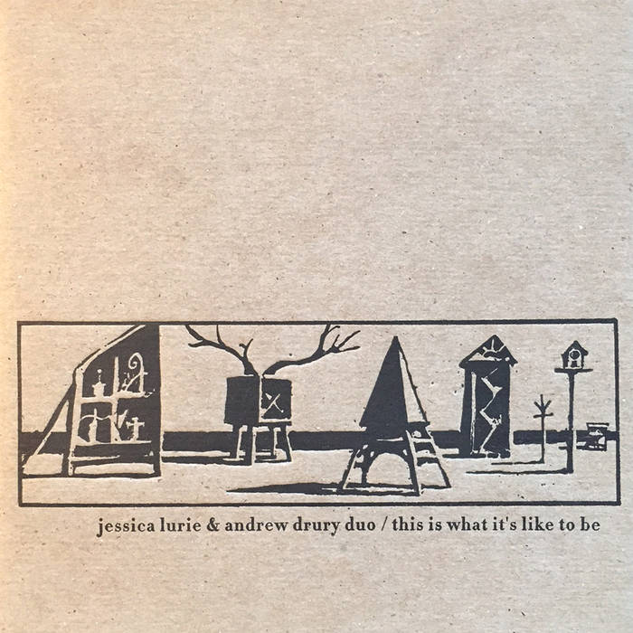 JESSICA LURIE - Jessica Lurie & Andrew Drury Duo ‎: This Is What It's Like To Be cover 