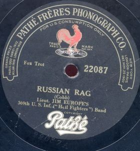 JIM EUROPE - St. Louis Blues / Russian Rag cover 