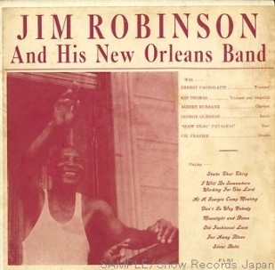 JIM ROBINSON - Jim Robinson And His New Orleans Band cover 