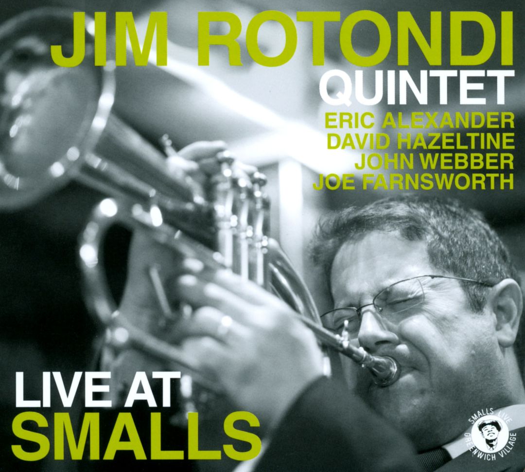 JIM ROTONDI - Live At Smalls cover 