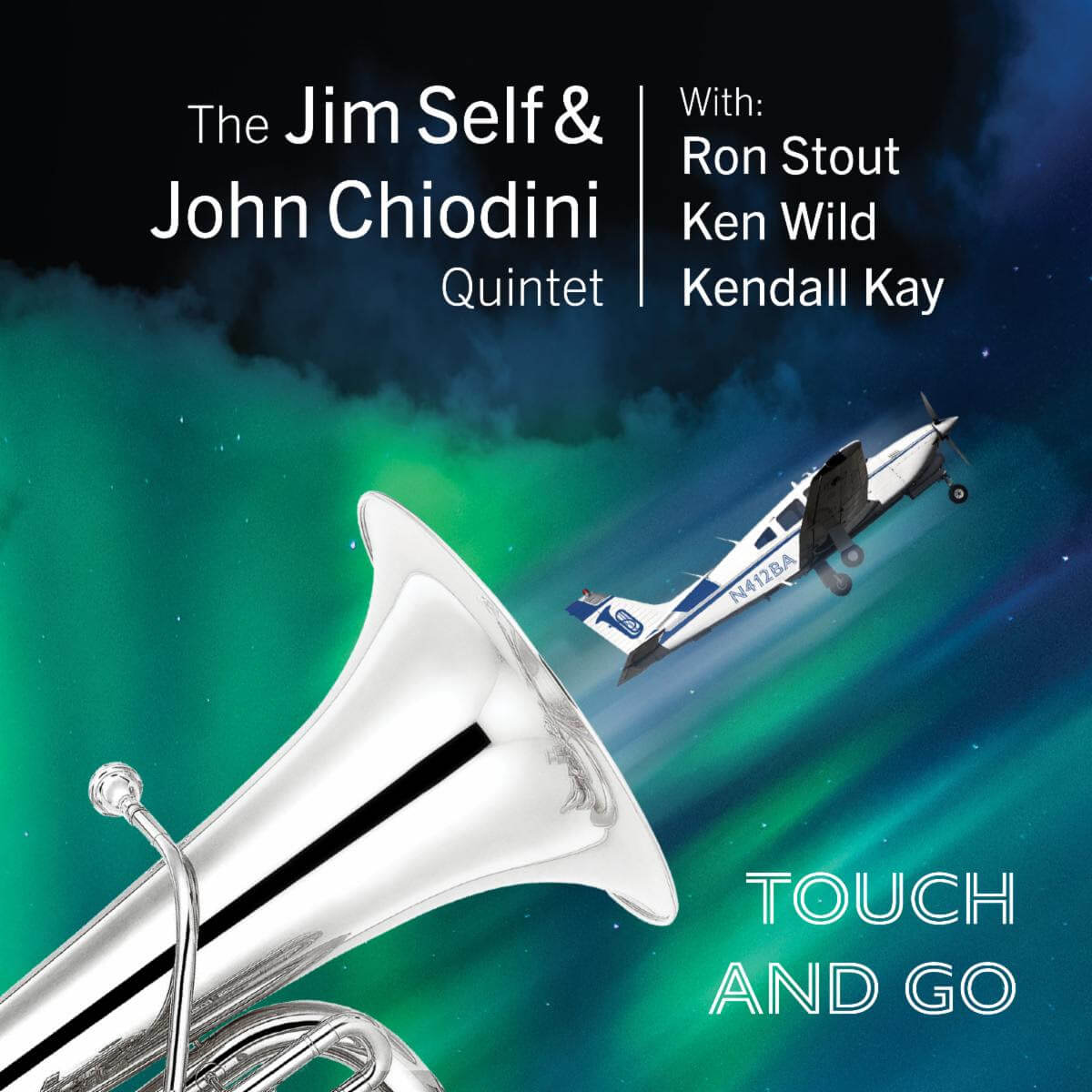 JIM SELF - The Jim Self and John Chiodini Quintet : Touch and Go cover 