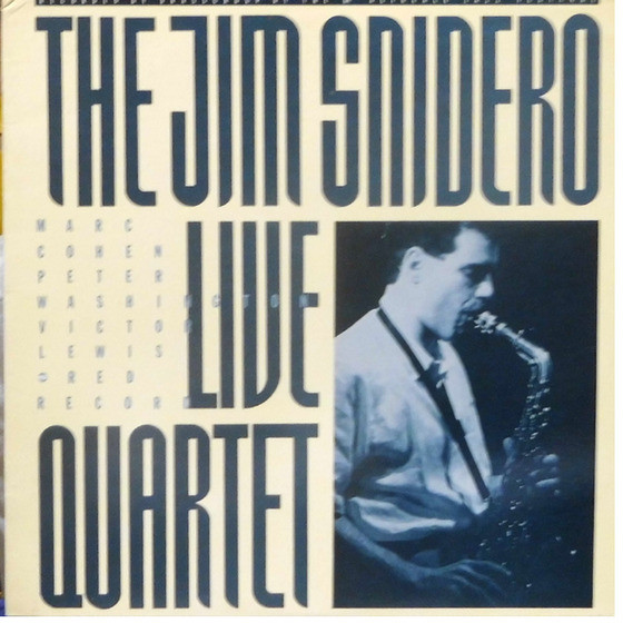 JIM SNIDERO - Live cover 