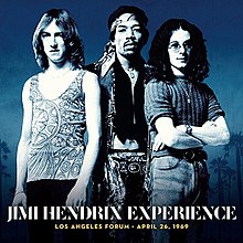 JIMI HENDRIX - Los Angeles Forum: April 26, 1969 cover 