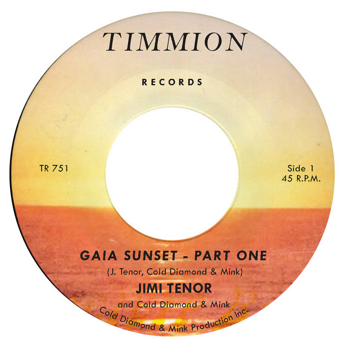 JIMI TENOR - Jimi Tenor with Cold Diamond &amp; Mink : Gaia Sunset cover 