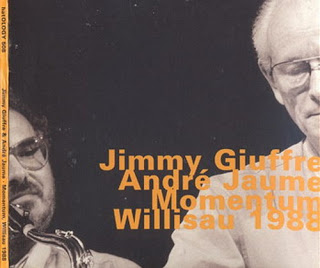 JIMMY GIUFFRE - Momentum, Willisau 1988 (with André Jaume) cover 