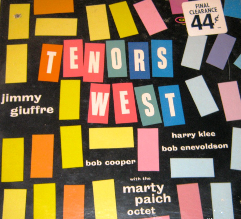 JIMMY GIUFFRE - Tenors West (With the Marty Paich Octet) cover 