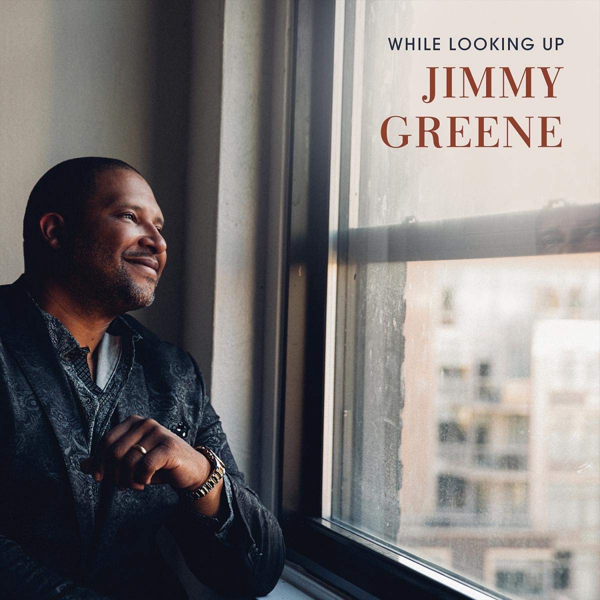 JIMMY GREENE - While Looking Up cover 