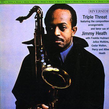 JIMMY HEATH - Triple Threat cover 