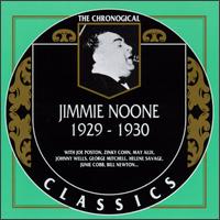 JIMMY NOONE - The Chronological Classics: Jimmie Noone 1929-1930 cover 
