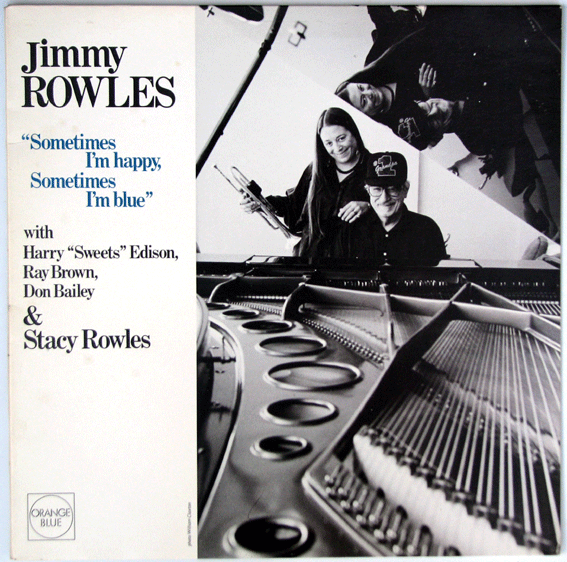 JIMMY ROWLES - Sometime I'm Happy, Sometimes I'm Blue cover 