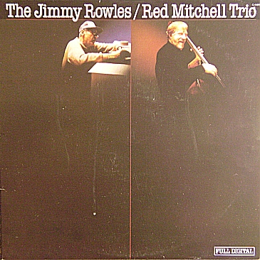 JIMMY ROWLES - The Jimmy Rowles / Red Mitchell Trio cover 