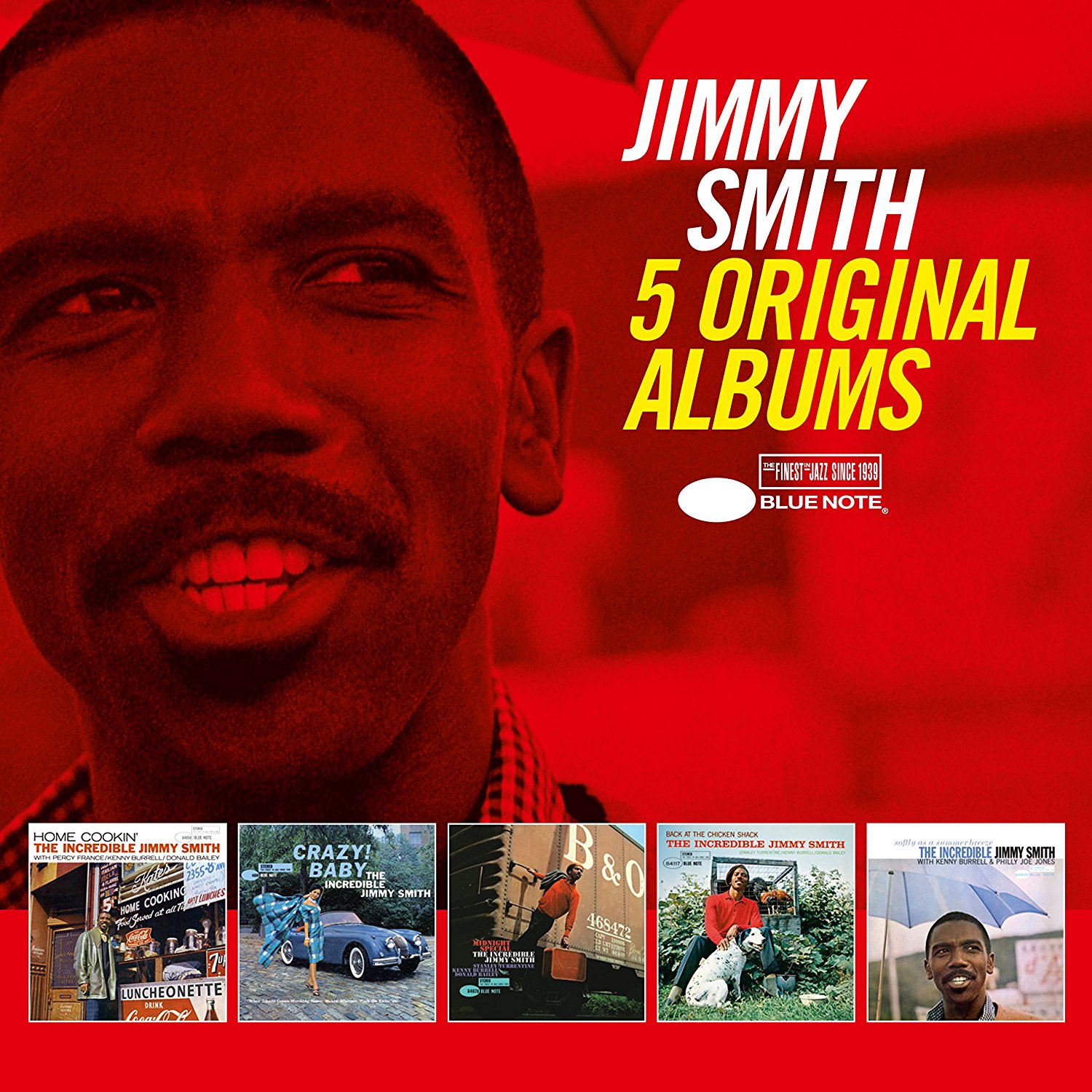 JIMMY SMITH - 5 Original Albums cover 
