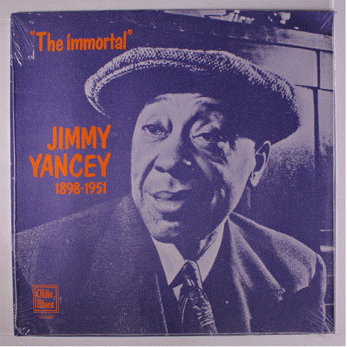 JIMMY YANCEY - The Immortal Jimmy Yancey 1898 - 1951 cover 