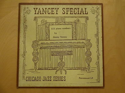 JIMMY YANCEY - Yancey Special-Six Piano Numbers cover 