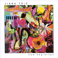 JINGA TRIO - New Beginnings cover 
