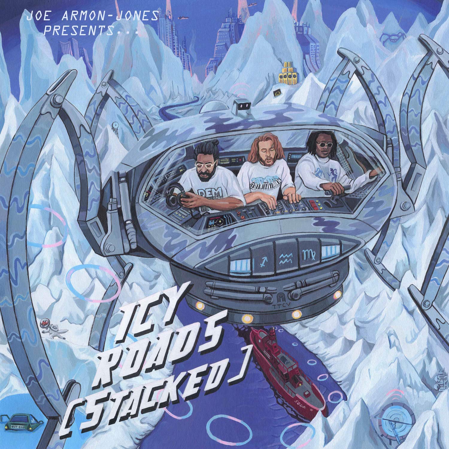 JOE ARMON-JONES - Icy Roads (Stacked) cover 