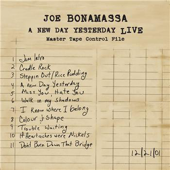 JOE BONAMASSA - A New Day Yesterday Live cover 