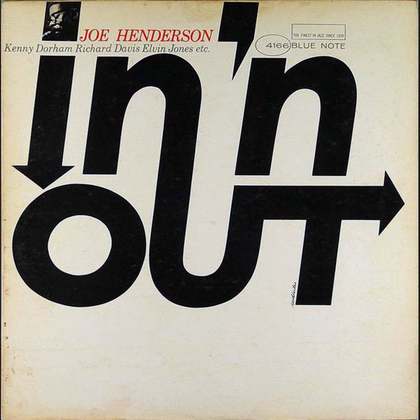 JOE HENDERSON - In 'n Out cover 