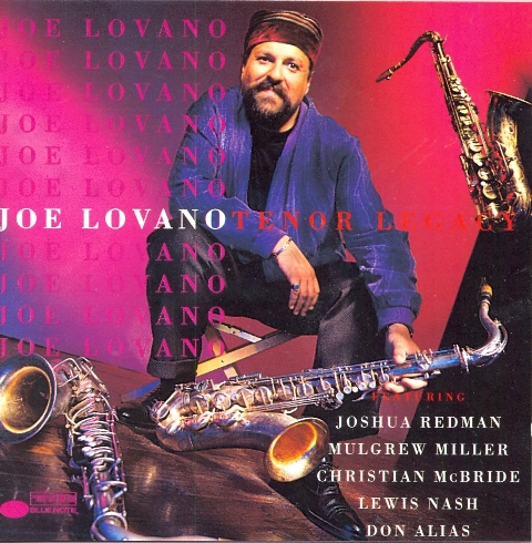 JOE LOVANO - Tenor Legacy cover 