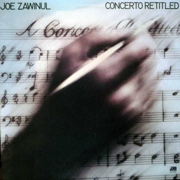 JOE ZAWINUL - Concerto Retitled cover 