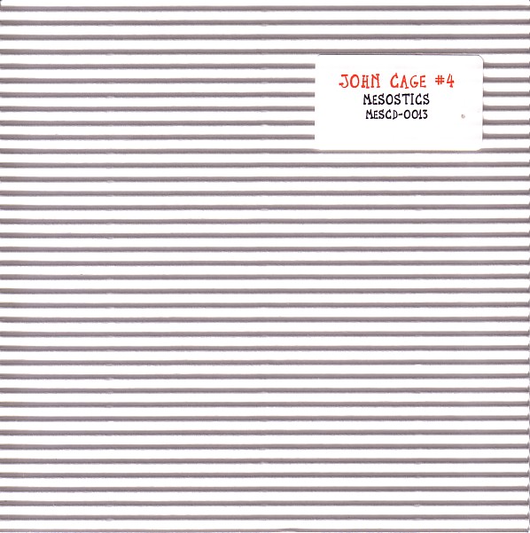 JOËLLE LÉANDRE - John Cage #4 cover 