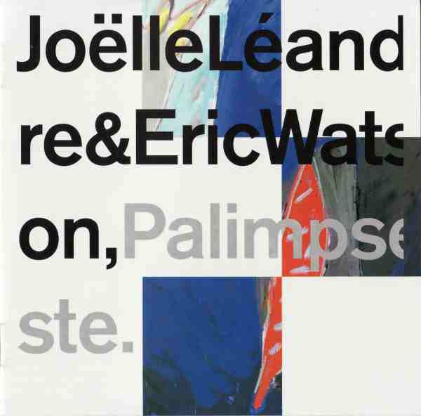 JOËLLE LÉANDRE - Palimpseste cover 