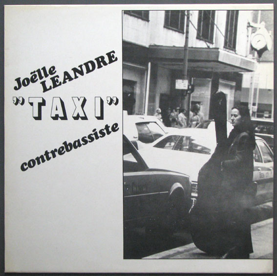 JOËLLE LÉANDRE - Taxi cover 