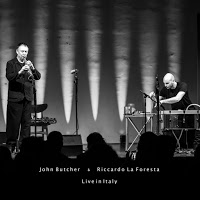 JOHN BUTCHER - John Butcher & Riccardo La Foresta ‎: Live In Italy cover 