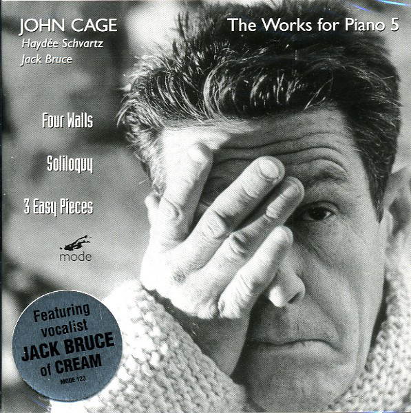 JOHN CAGE - The Piano Works 5 cover 
