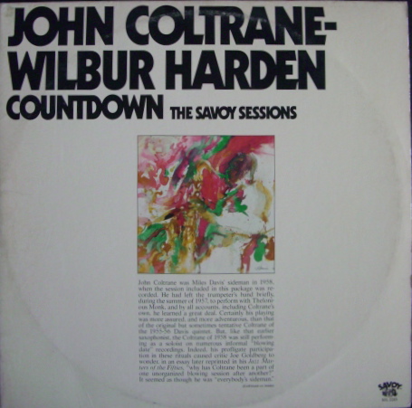 JOHN COLTRANE - The Savoy Sessions : Countdown cover 