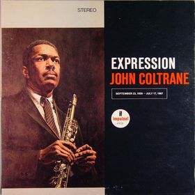 JOHN COLTRANE - Expression cover 