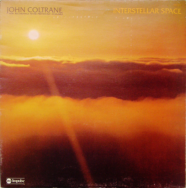 JOHN COLTRANE - Interstellar Space cover 