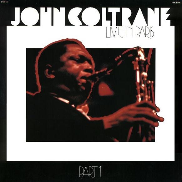 JOHN COLTRANE - Live In Paris, Part 1 cover 