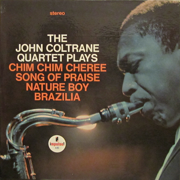 JOHN COLTRANE - The John Coltrane Quartet Plays cover 