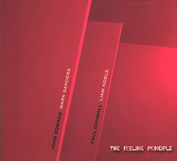 JOHN EDWARDS - John Edwards / Mark Sanders / Paul Dunmall / Liam Noble : The Feeling Principle cover 