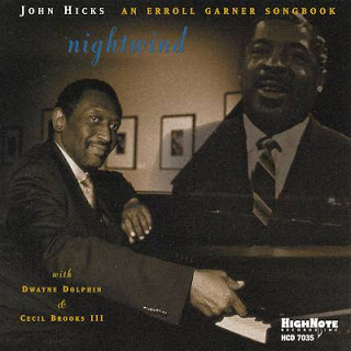 JOHN HICKS / KEYSTONE TRIO - Nightwind: An Erroll Garner Songbook cover 